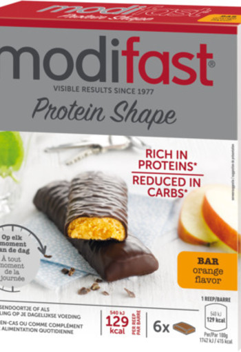 Modifast Protein Shape Bar Orange Flavor 6x 31g