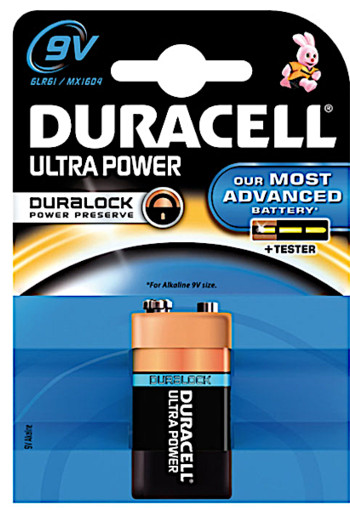 Dura­cell Ul­tra po­wer du­ra­lock 9V