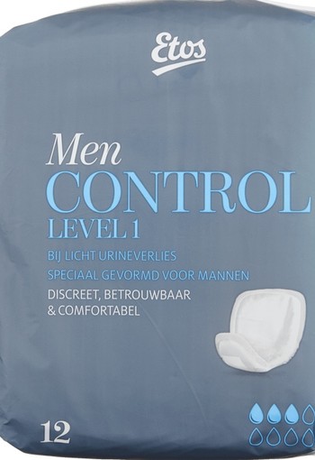 Etos Control Incontinentieverband Men Level 12 stuks
