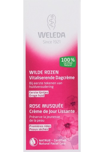 Weleda Wilde rozen vitaliserende dagcreme (30 ml)